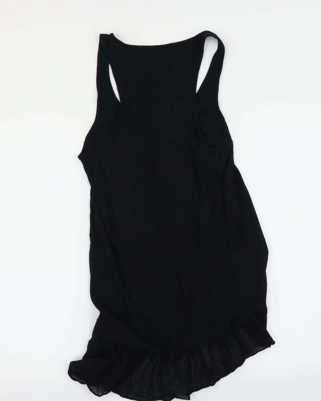 Topshop Womens Black   Basic Tank Size 10