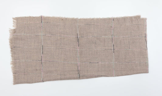 Preworn Womens Brown Check   Shawl/Wrap