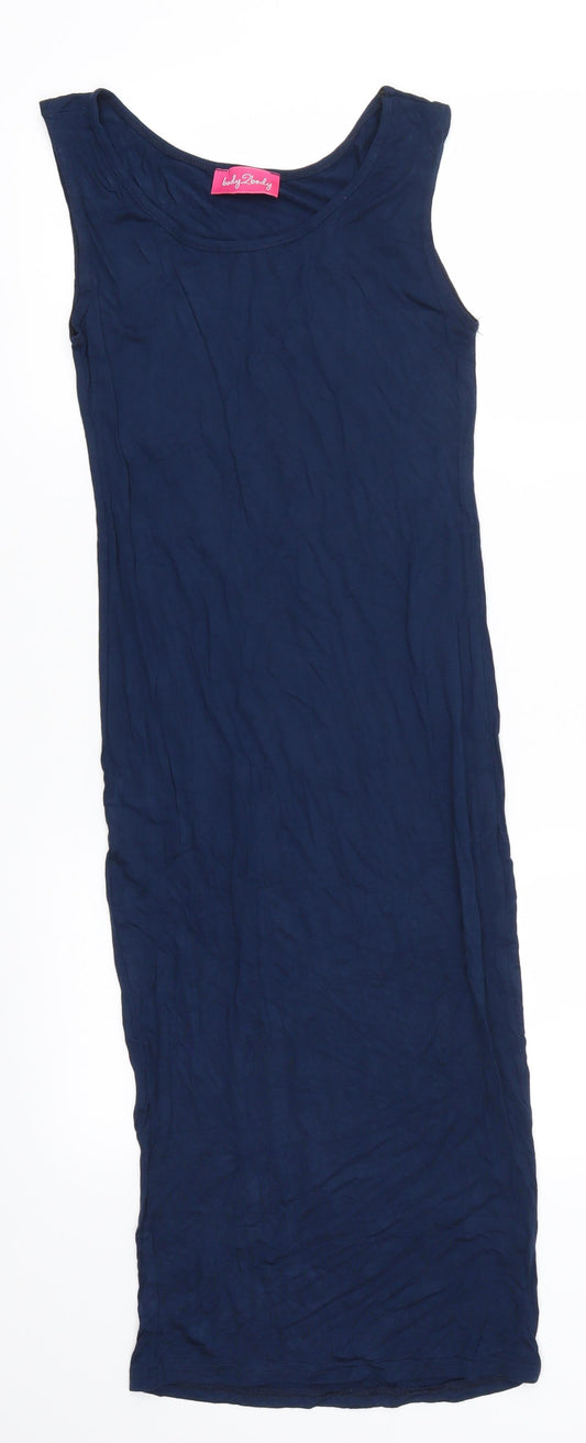 Body2Body Womens Blue   Tank Dress  Size M