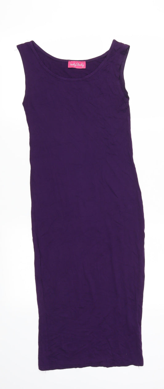Body2Body Womens Purple   Tank Dress  Size S