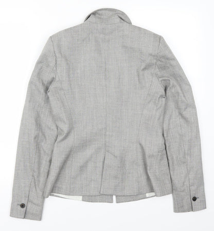 Back view of Zara women’s grey jacket suit jacket, size XS