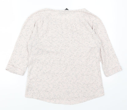 Back view of Dorothy Perkins women’s pink jumper, size UK 8