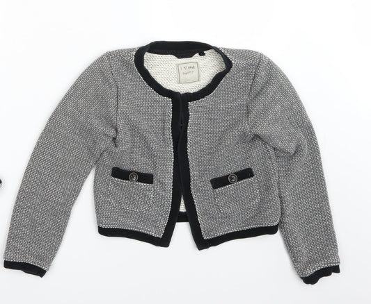 NEXT Girls Grey   Jacket Coat Size 11 Years