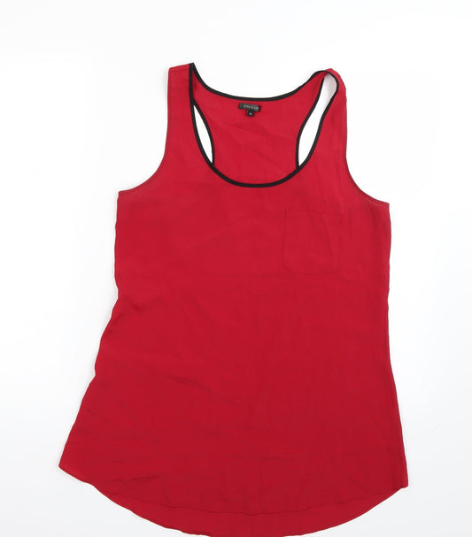 Riverisland Womens Red   Basic Tank Size 10