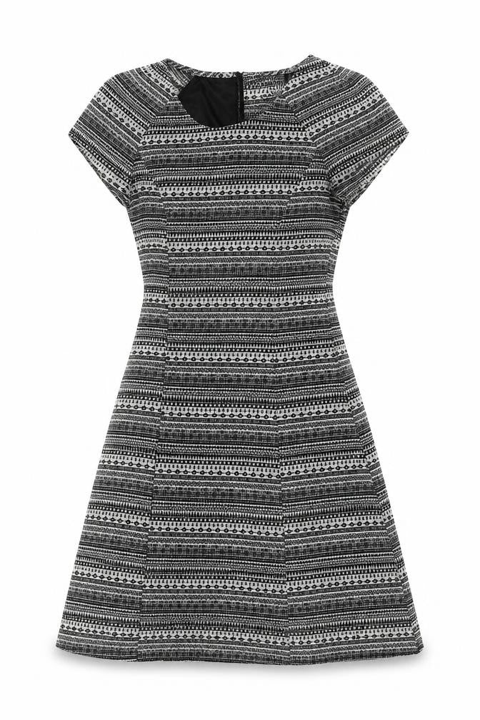 H&M Womens Black   A-Line  Size 8
