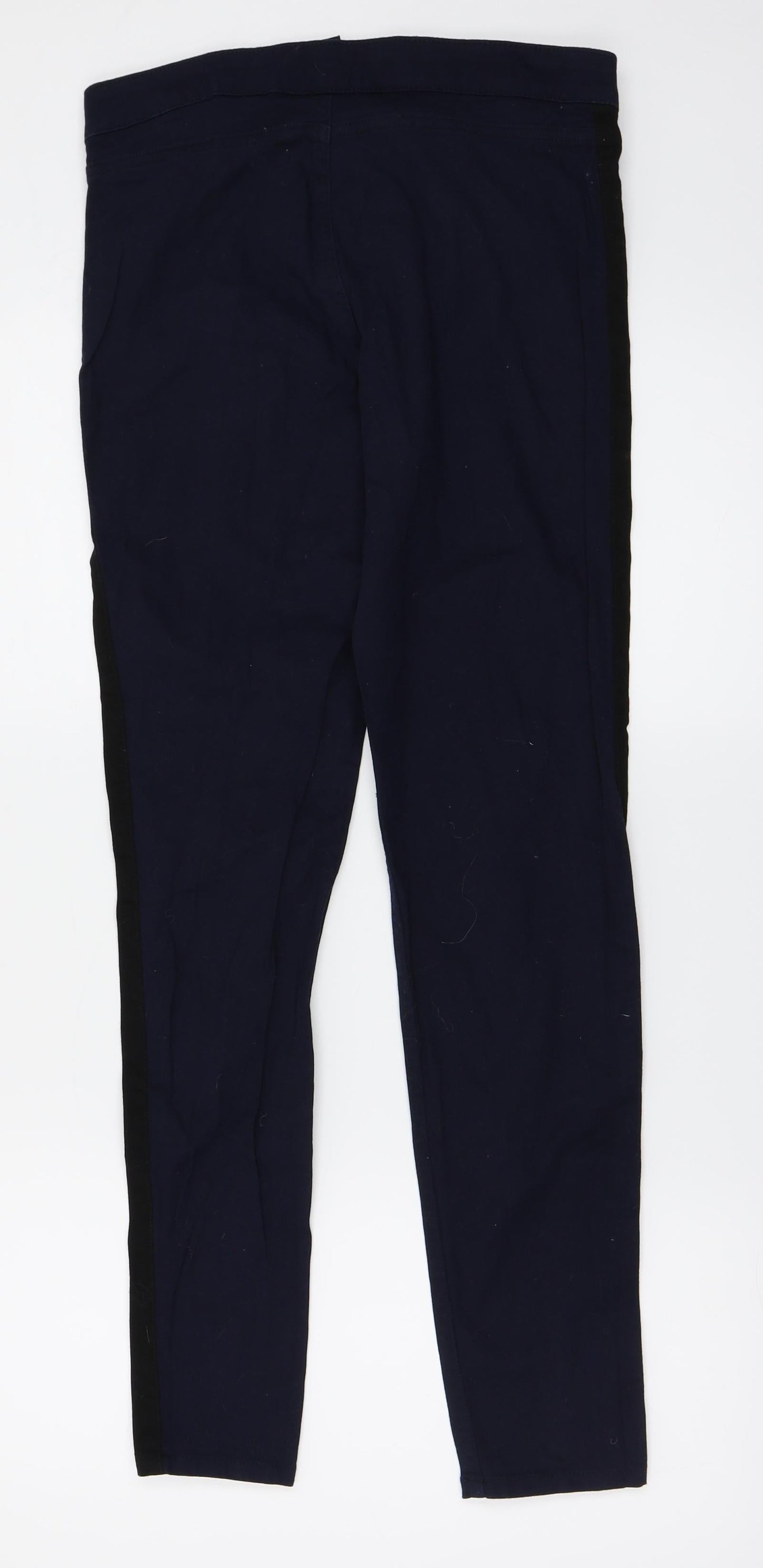 H&M Womens Blue   Trousers  Size 10 L27 in