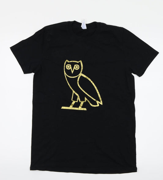 Gildan Womens Black   Basic T-Shirt Size M