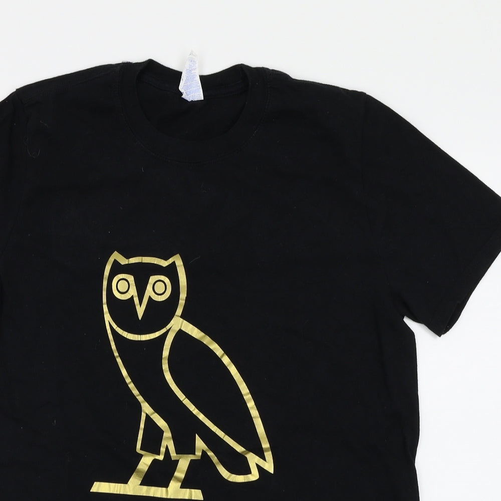 Gildan Womens Black   Basic T-Shirt Size M