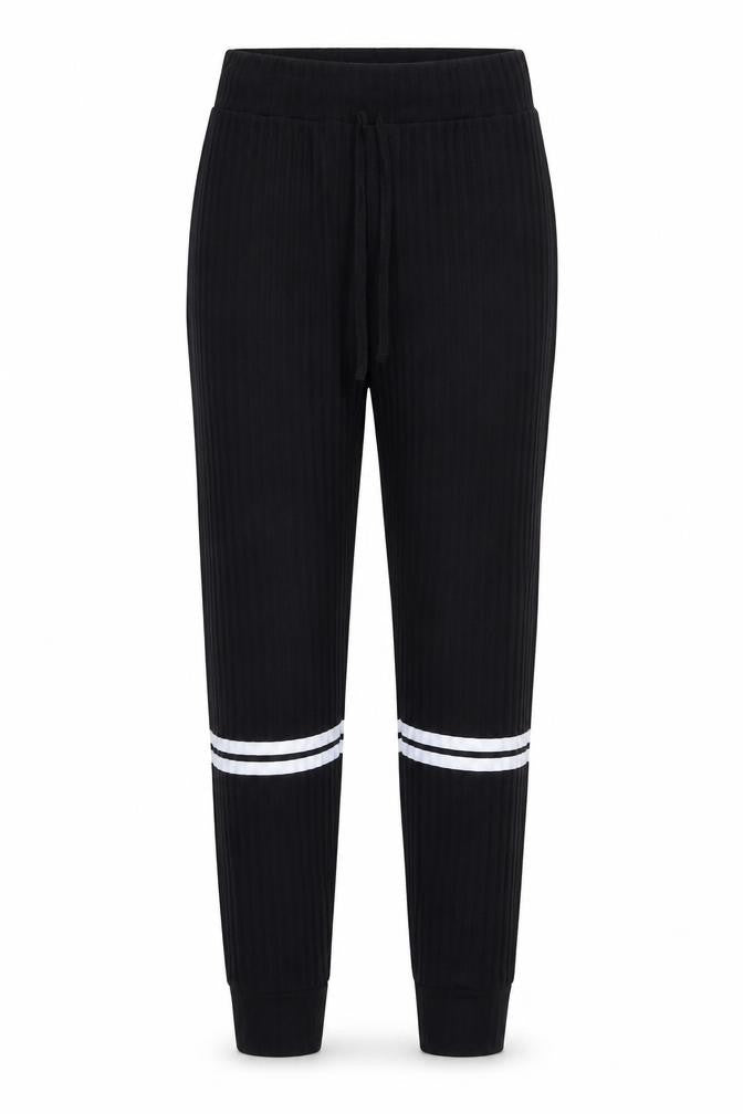 PRETTYLITTLETHING Womens Black   Trousers  Size M L26 in