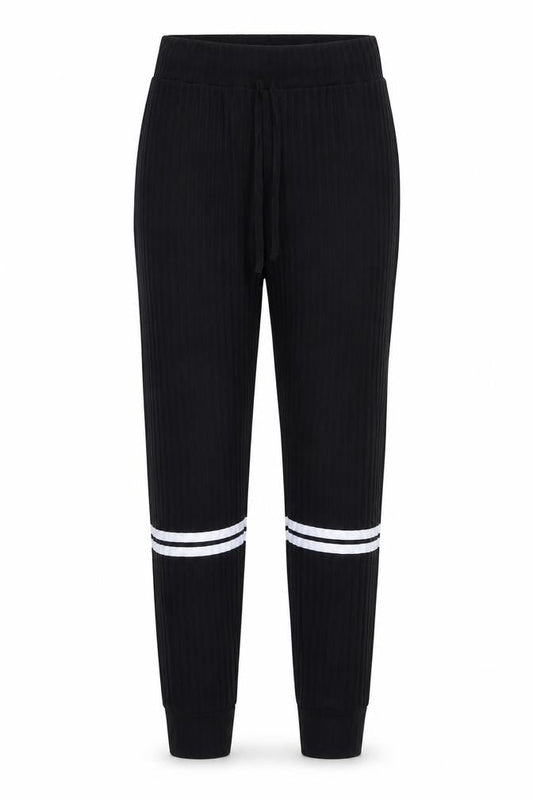 PRETTYLITTLETHING Womens Black   Trousers  Size M L26 in