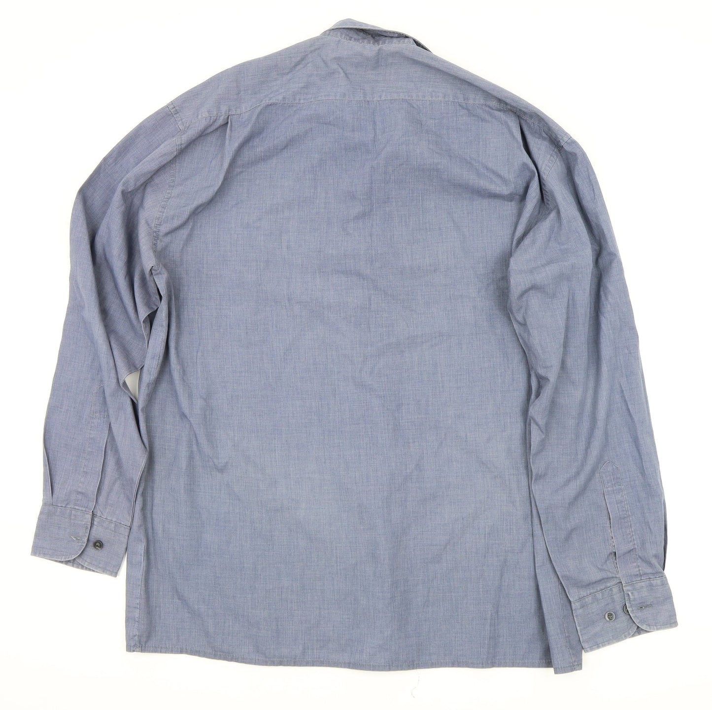 Oak Valley  Mens Blue    Button-Up Size L