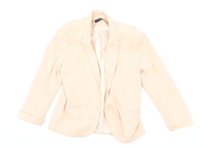 Additional front view of Atmosphere women’s pink jacket blazer, size UK 10