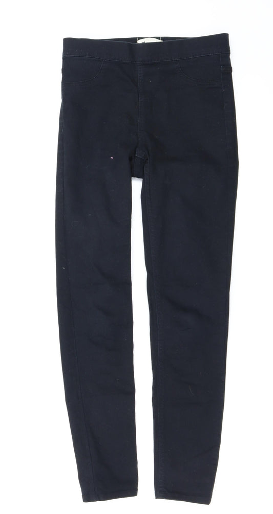 H&M Womens Blue   Jegging Leggings Size 4 L24 in