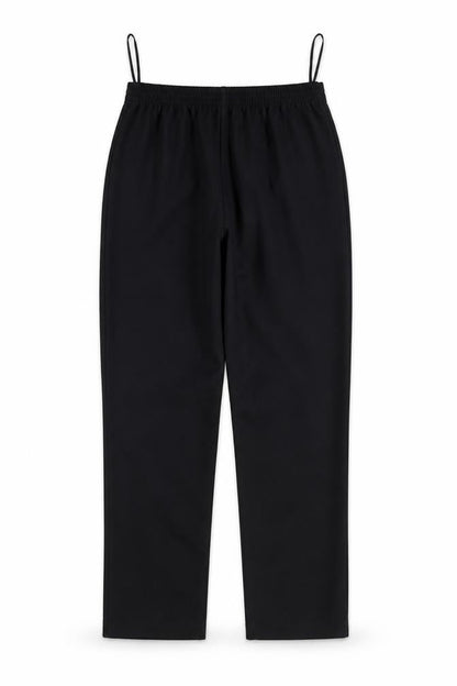 Front view of Papaya women’s black trousers, size UK 10, 28-inch leg
