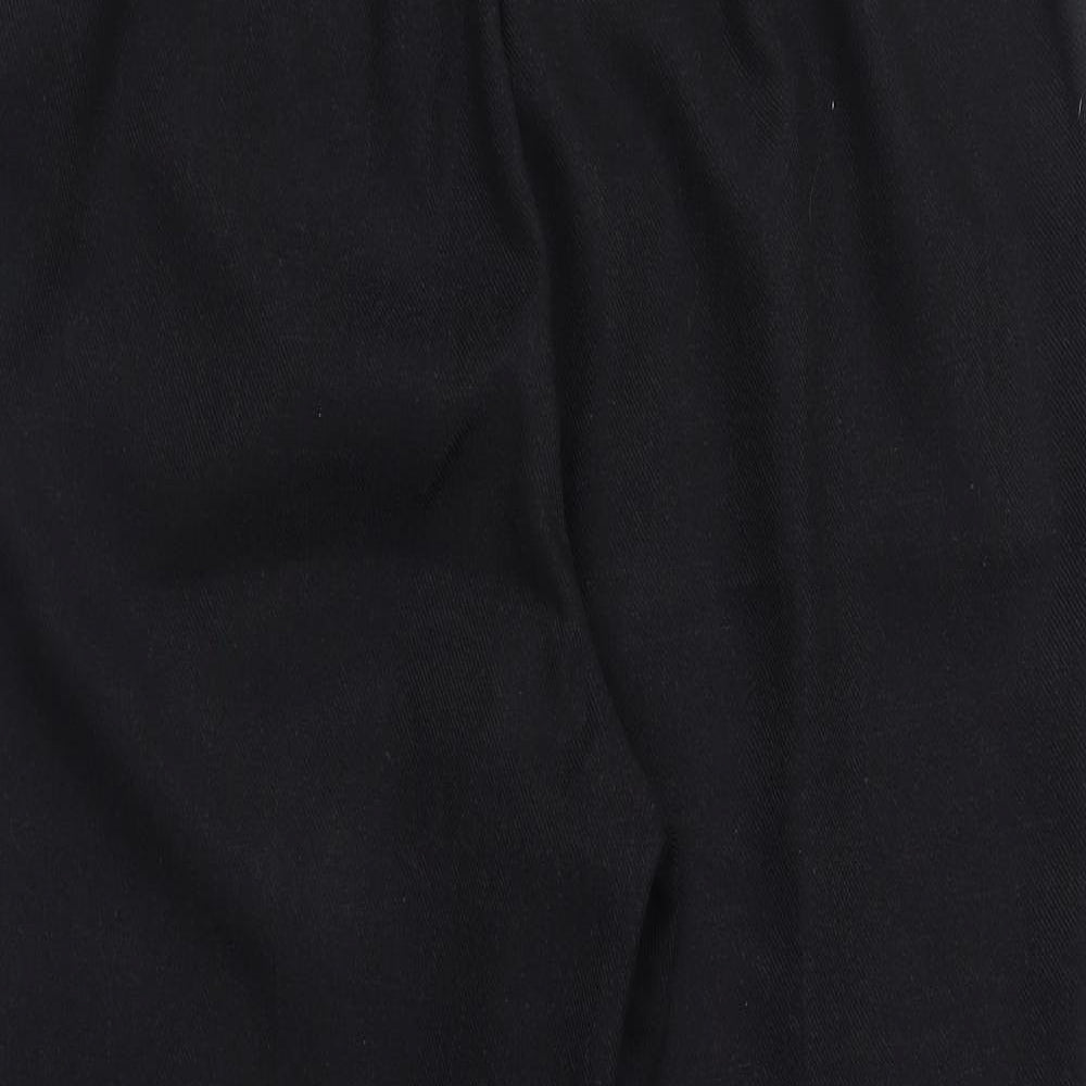 Papaya Womens Black   Trousers  Size 10 L28 in