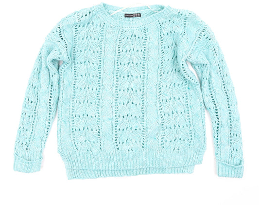 Primark Womens Blue   Pullover Jumper Size 10