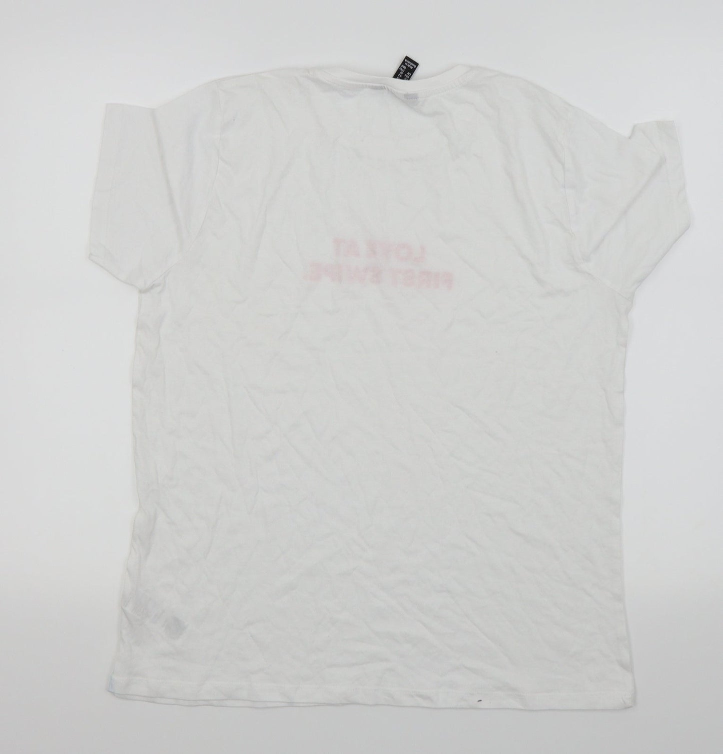 New Look Womens White   Basic Polo Size 14