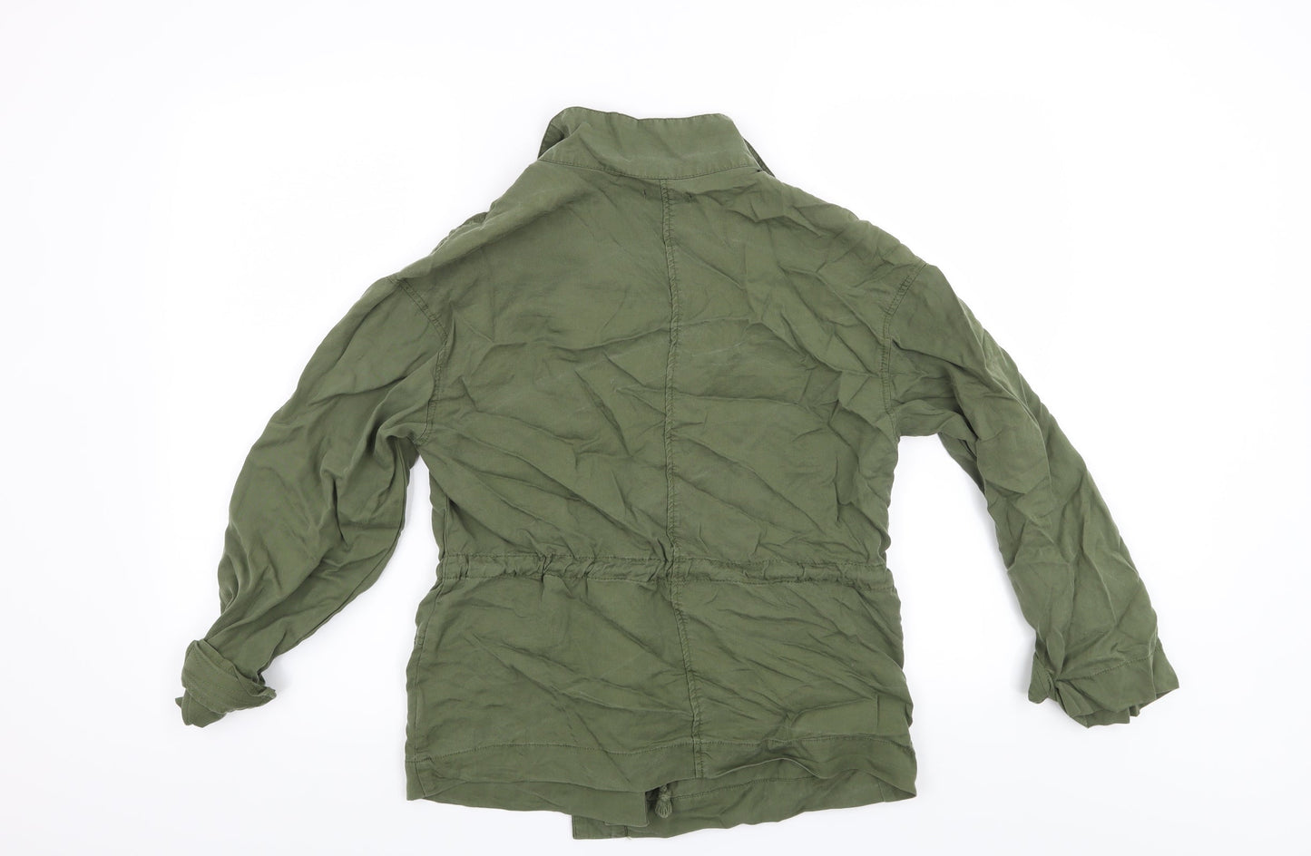 Preworn Womens Green Floral  Jacket  Size S