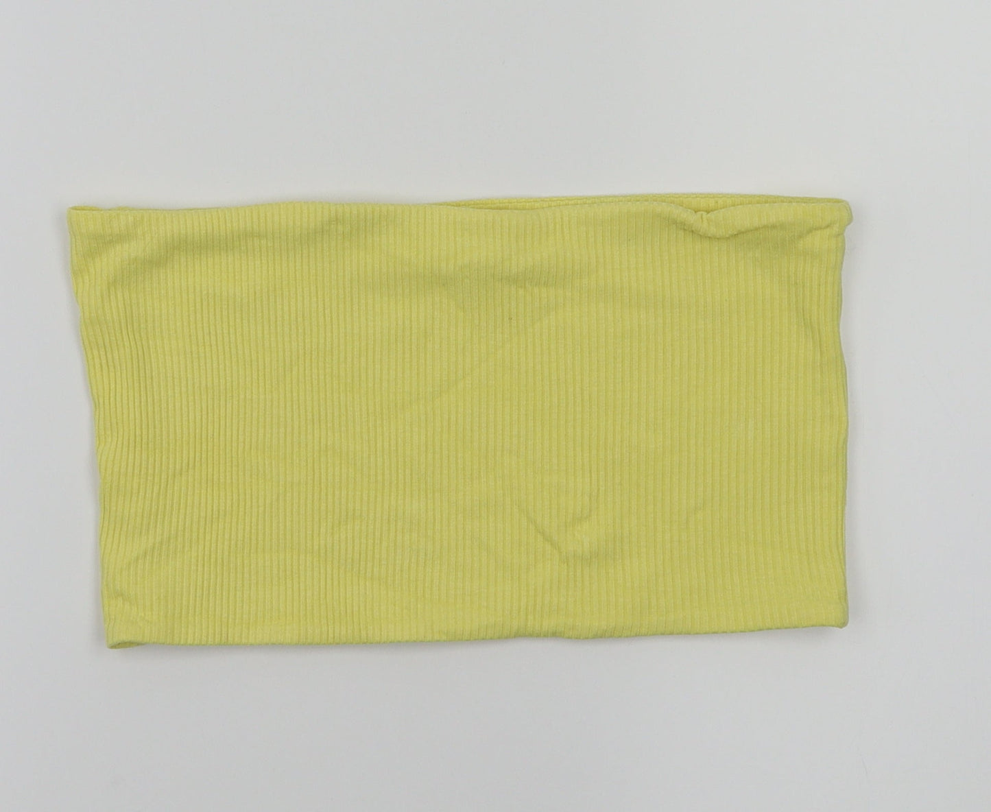 Topshop Womens Yellow   Basic T-Shirt Size 12