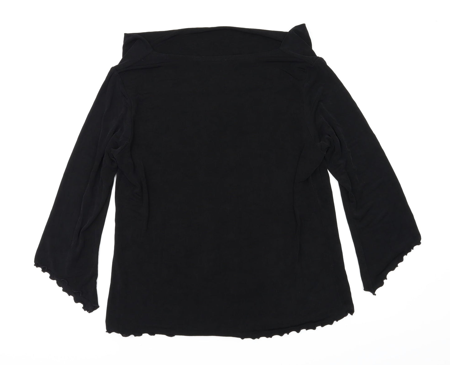 JONDEN Womens Black   Basic T-Shirt Size XL