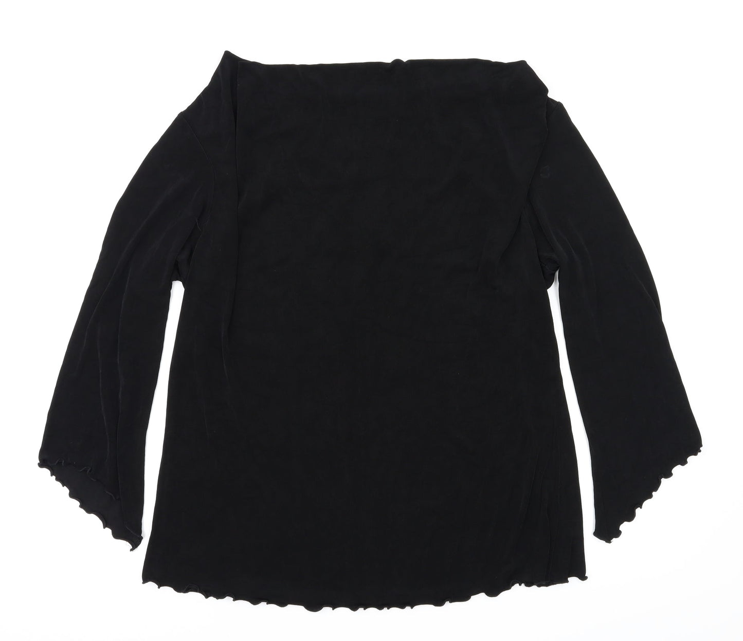 JONDEN Womens Black   Basic T-Shirt Size XL