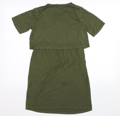 Boohoo Womens Green   Mini  Size 8