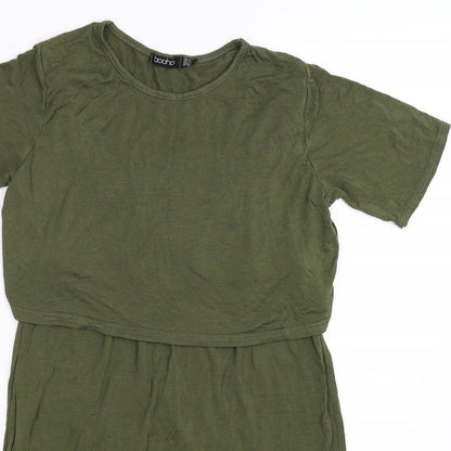 Boohoo Womens Green   Mini  Size 8
