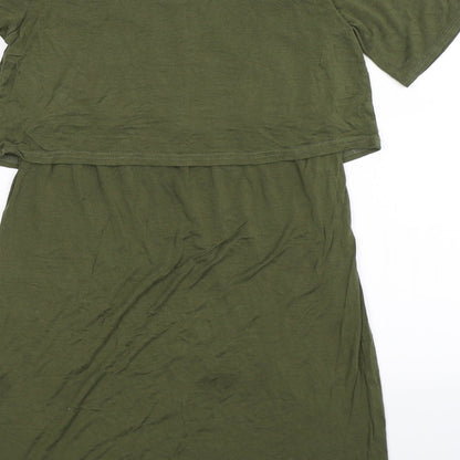 Boohoo Womens Green   Mini  Size 8