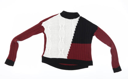 Additional front view of Select women’s black jumper, size UK 6