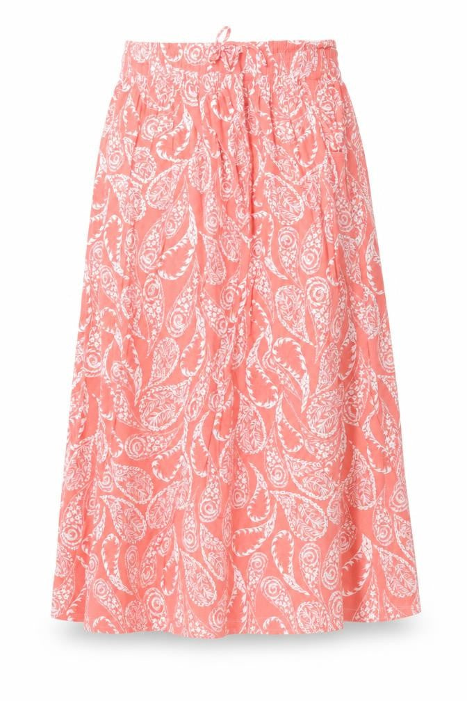 NEXT Womens Red Floral  A-Line Skirt Size 32 in
