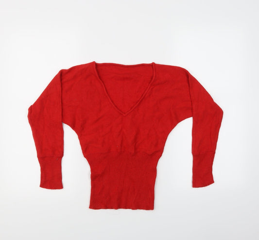Preworn Womens Red   Pullover Jumper