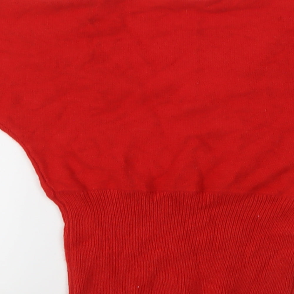 Preworn Womens Red   Pullover Jumper