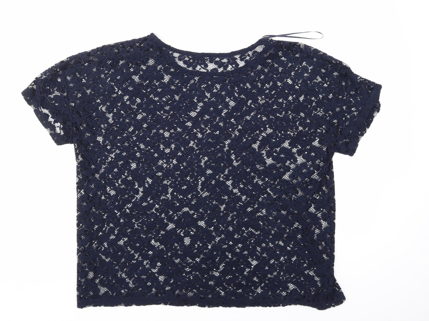 G21 Womens Blue Floral  Basic Blouse Size 20