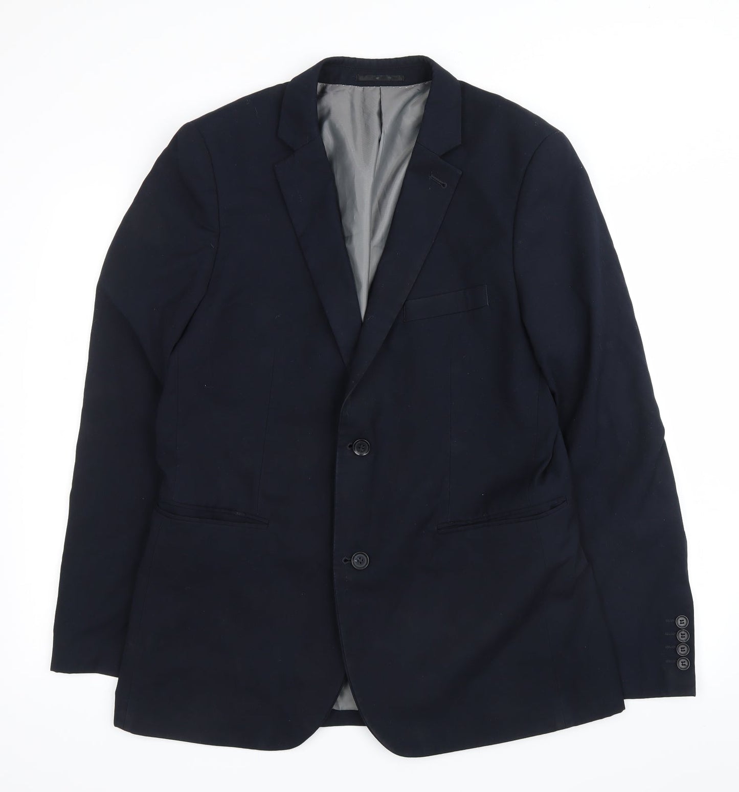 Topman Mens Blue   Jacket Blazer Size 42