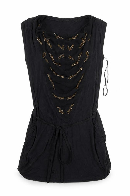 NEXT Womens Black   Basic Blouse Size 10