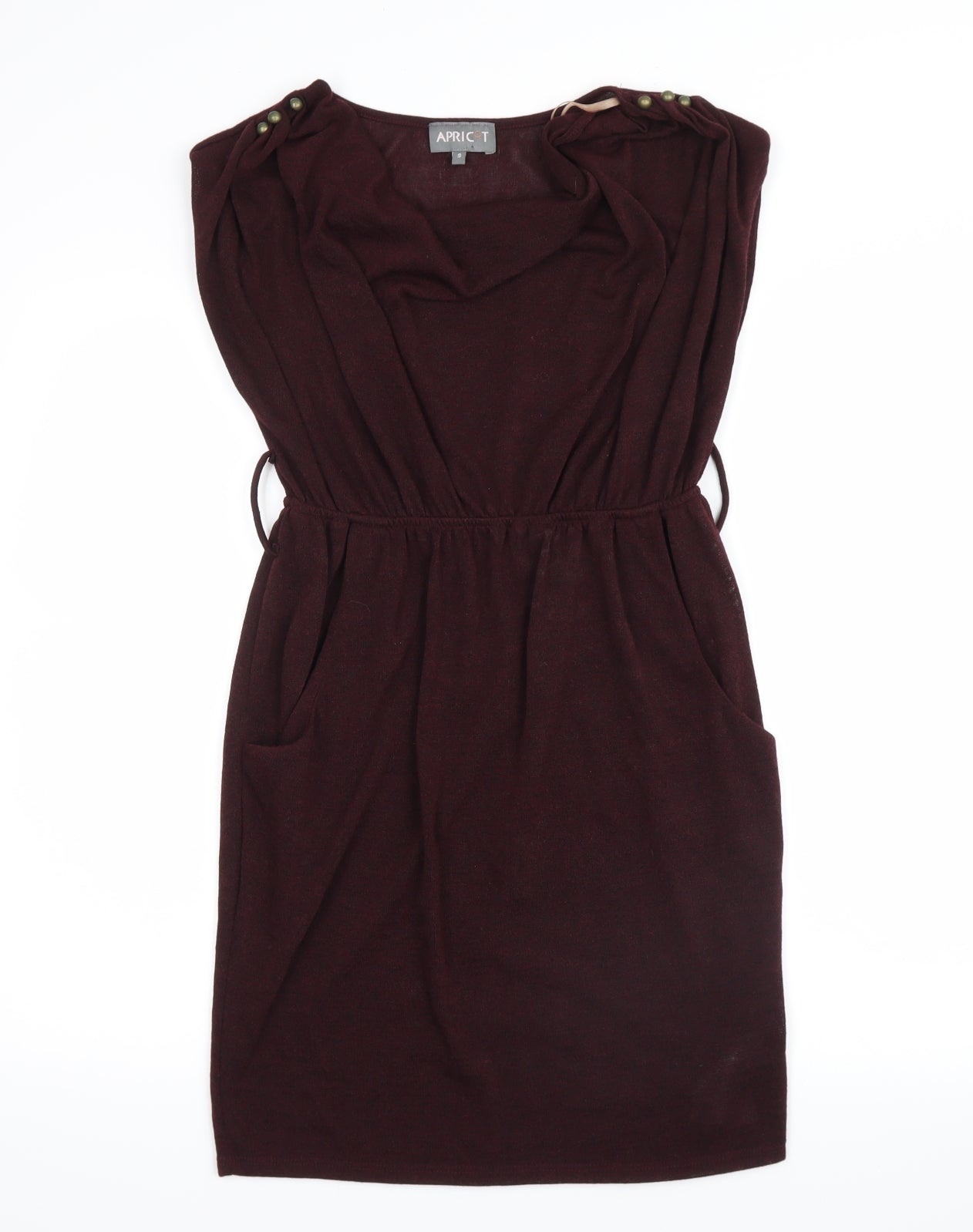 Apricot Womens Red   Jumper Dress  Size S