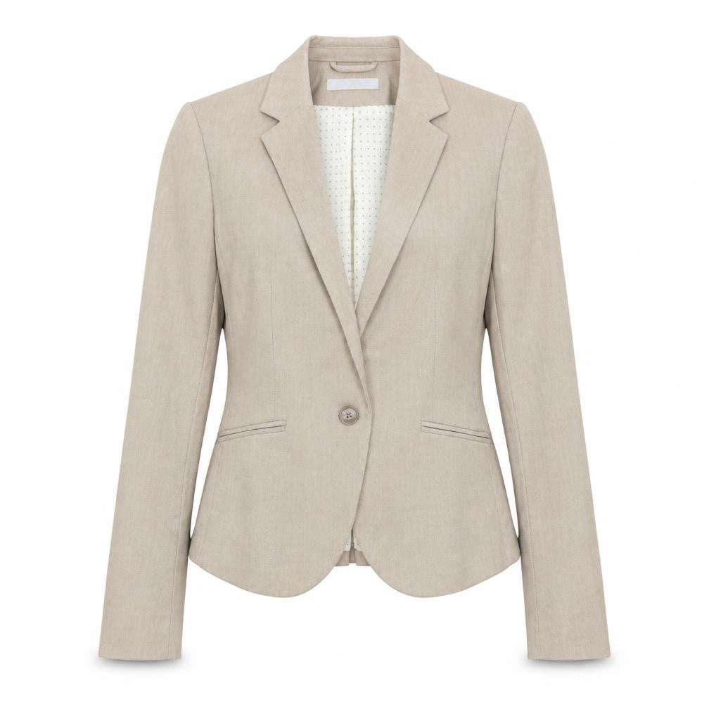 H&M Womens Brown   Jacket Blazer Size 34