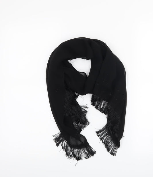 Preworn Womens Black    Shawl/Wrap