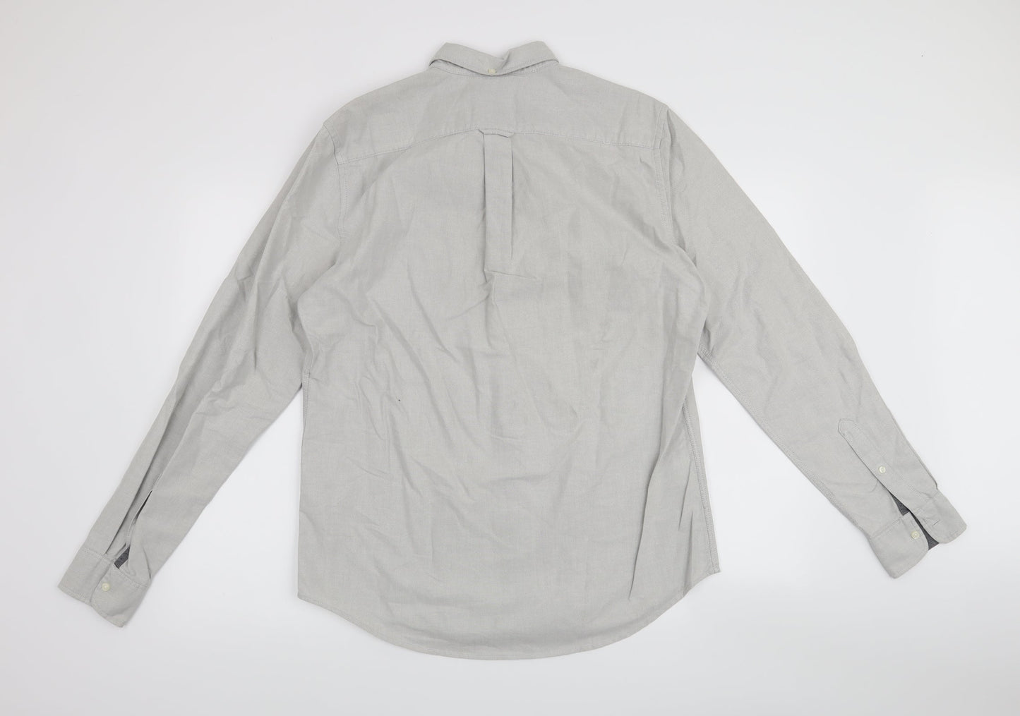 NEXT Mens Grey    Button-Up Size M