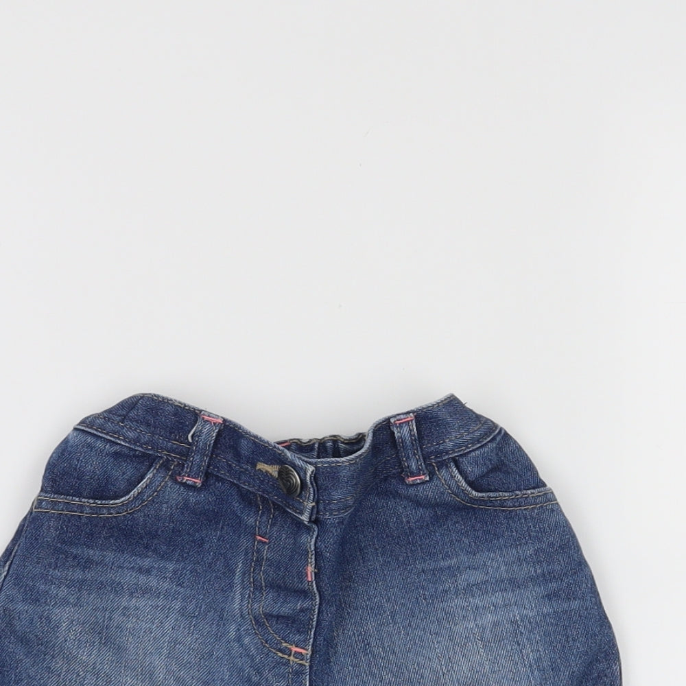 George Girls Blue   Cut-Off Shorts Size 2-3 Years