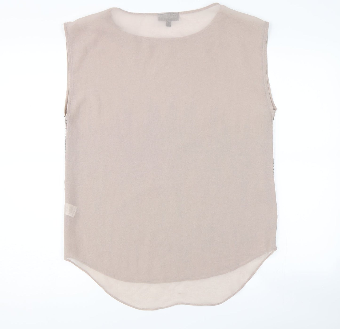 Warehouse Womens Green Striped  Basic Tank Size 10
