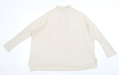 Additional front view of New Look women’s beige jumper, size S