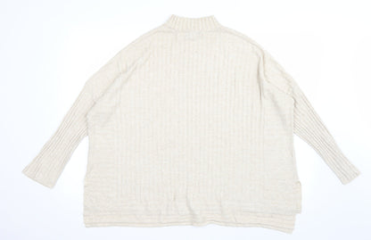Back view of New Look women’s beige jumper, size S