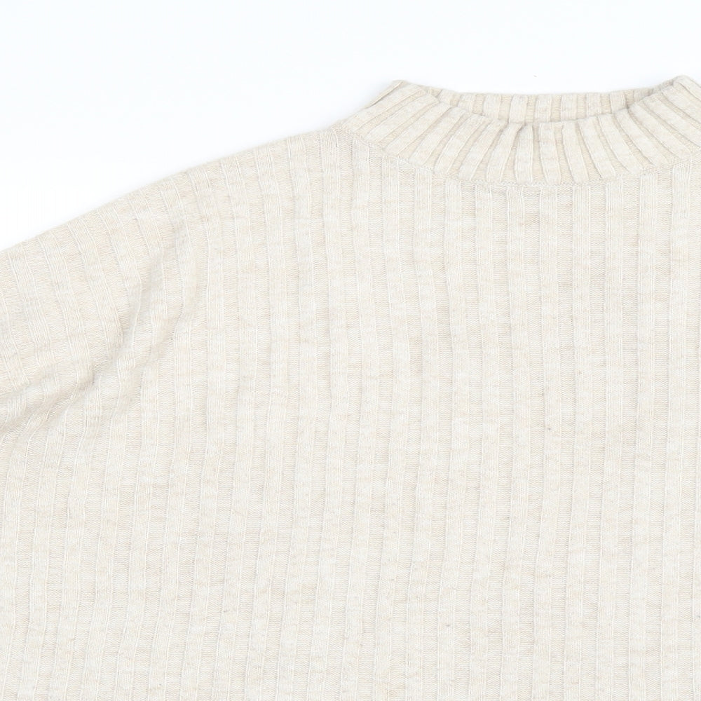 Newlook Womens Beige   Pullover Jumper Size S