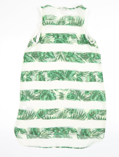Next Womens Green Floral  A-Line  Size 12