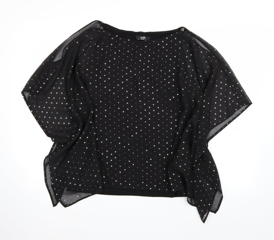 Wallis Womens Black   Basic Blouse Size S