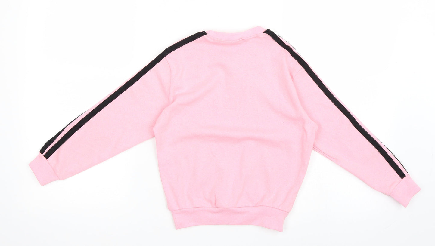 BDM Girls Pink   Pullover Sweatshirt Size M
