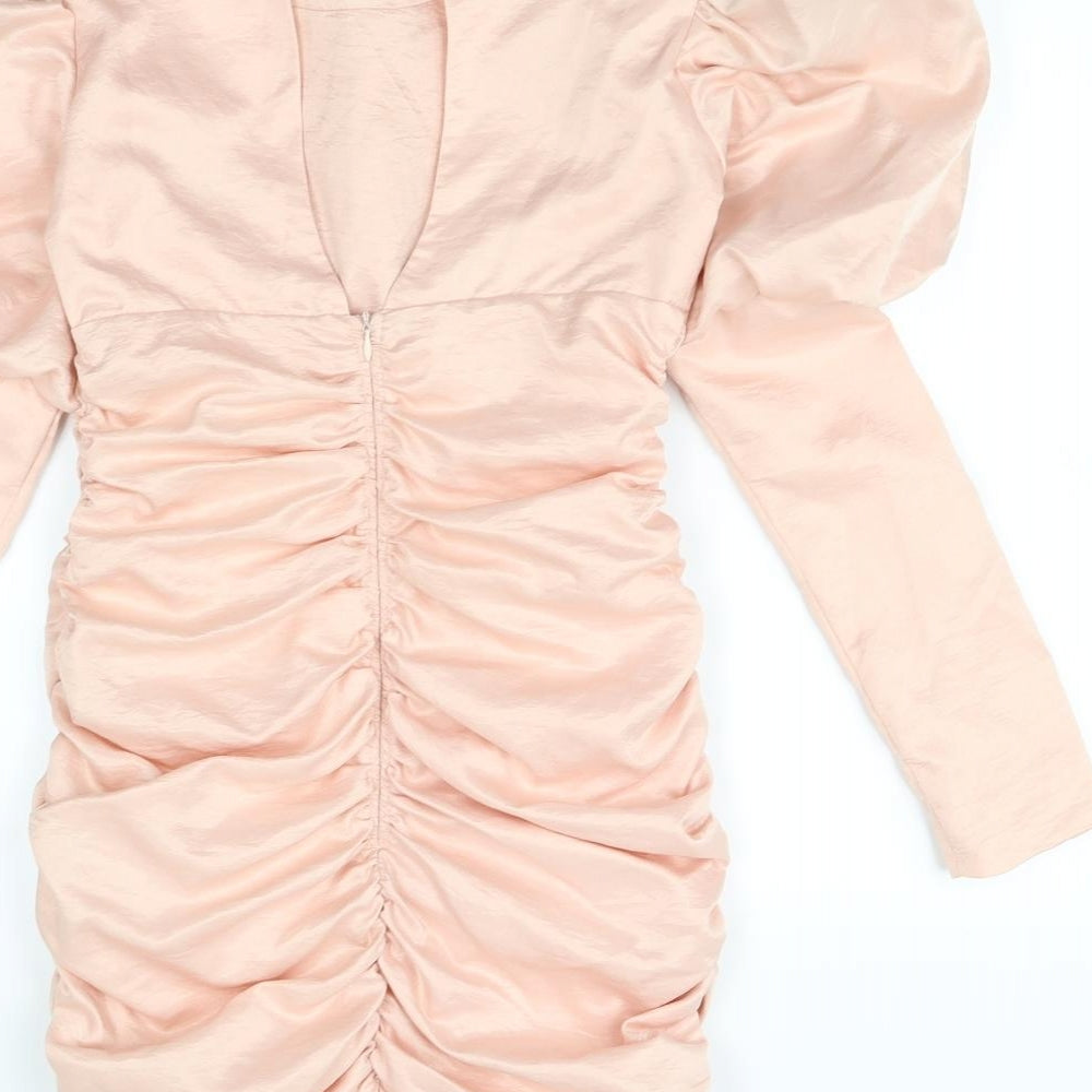 Boohoo Womens Pink   Mini  Size 6