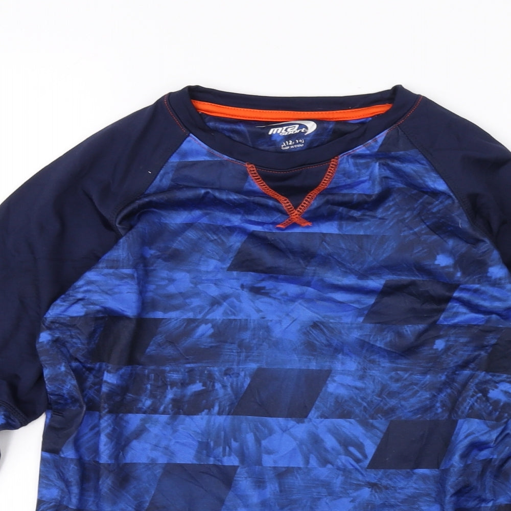 Preworn Boys Blue   Pullover Sweatshirt Size 12 Years