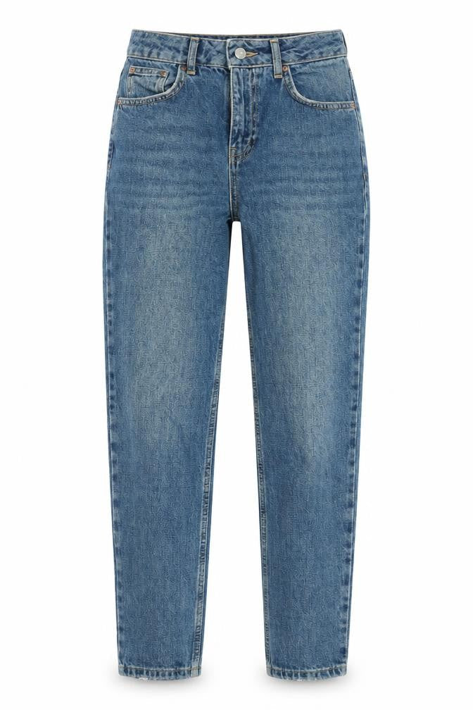 Topshop Womens Blue   Straight Jeans Size 26 in L26.5 in